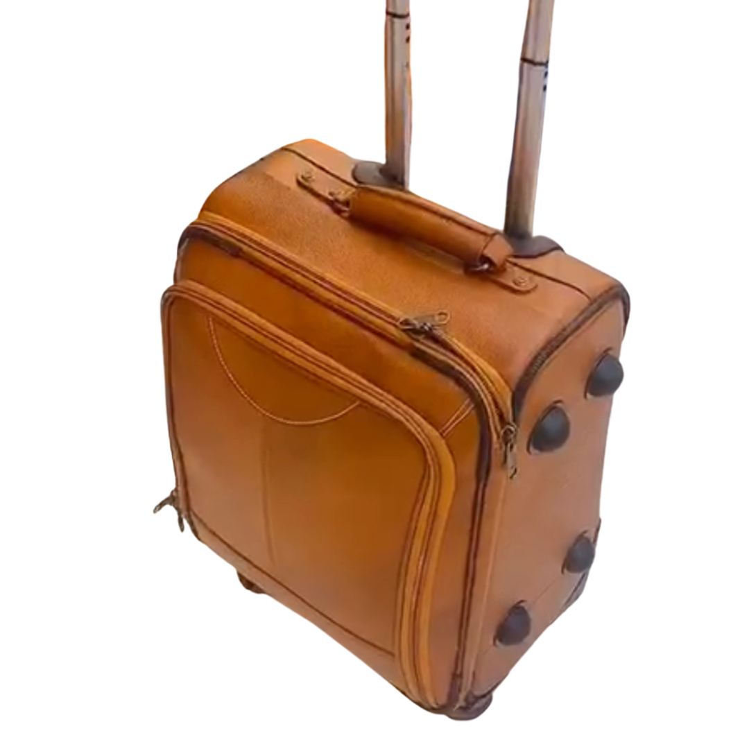 Wanderlust- rolling suitcase